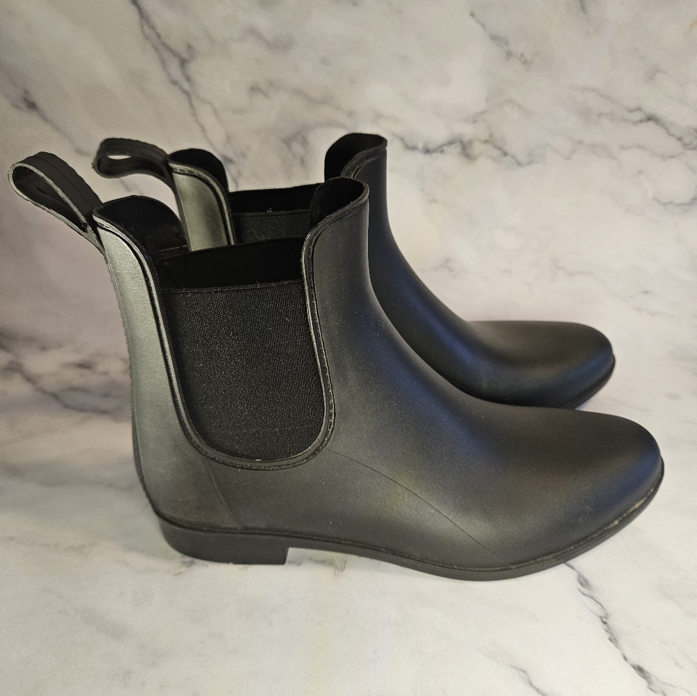 Merona Black Ankle Rain Boots
